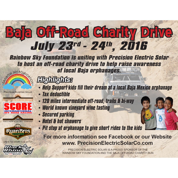 Baja Off-Road Charity Drive